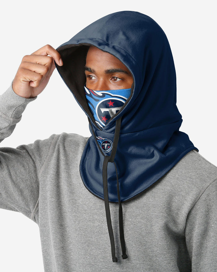 Tennessee Titans Drawstring Hooded Gaiter FOCO - FOCO.com