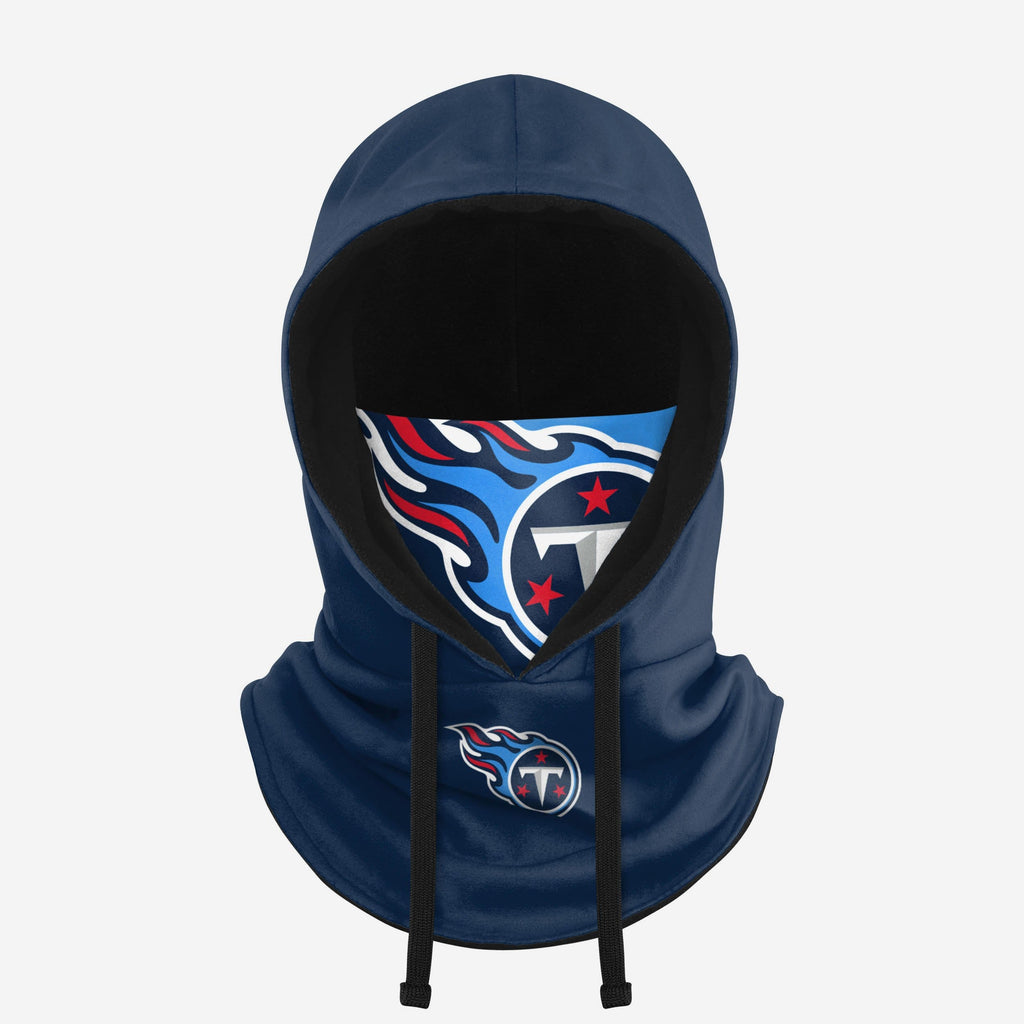 Tennessee Titans Drawstring Hooded Gaiter FOCO - FOCO.com