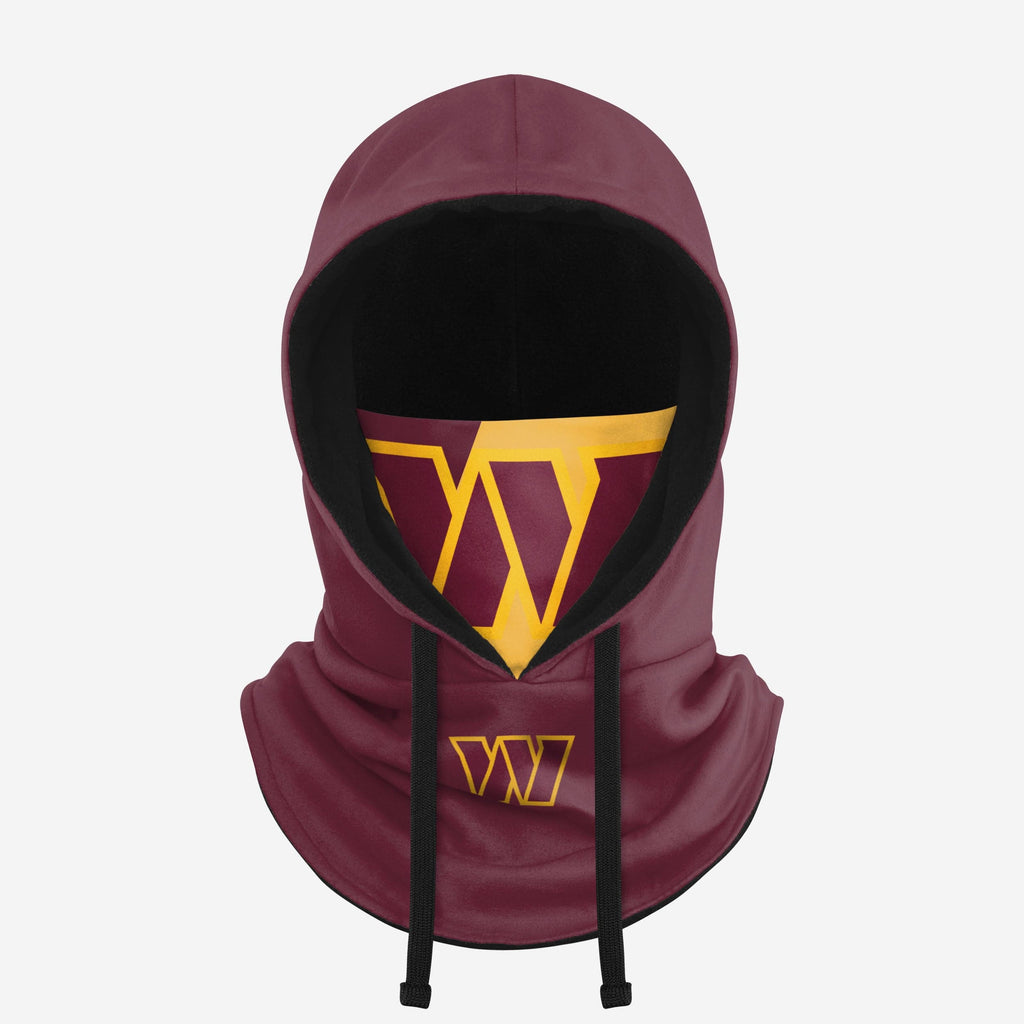 Washington Commanders Drawstring Hooded Gaiter FOCO - FOCO.com