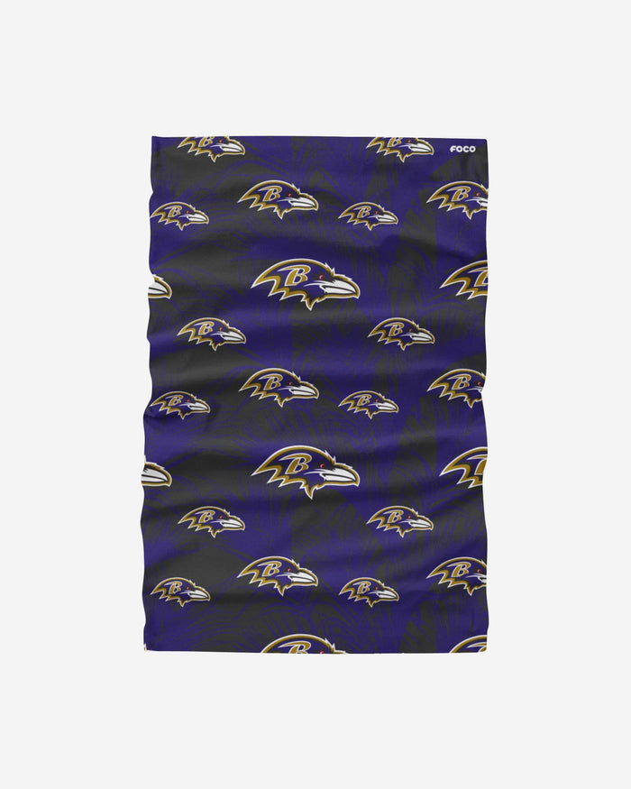 Baltimore Ravens Floral UV Gaiter Scarf FOCO - FOCO.com