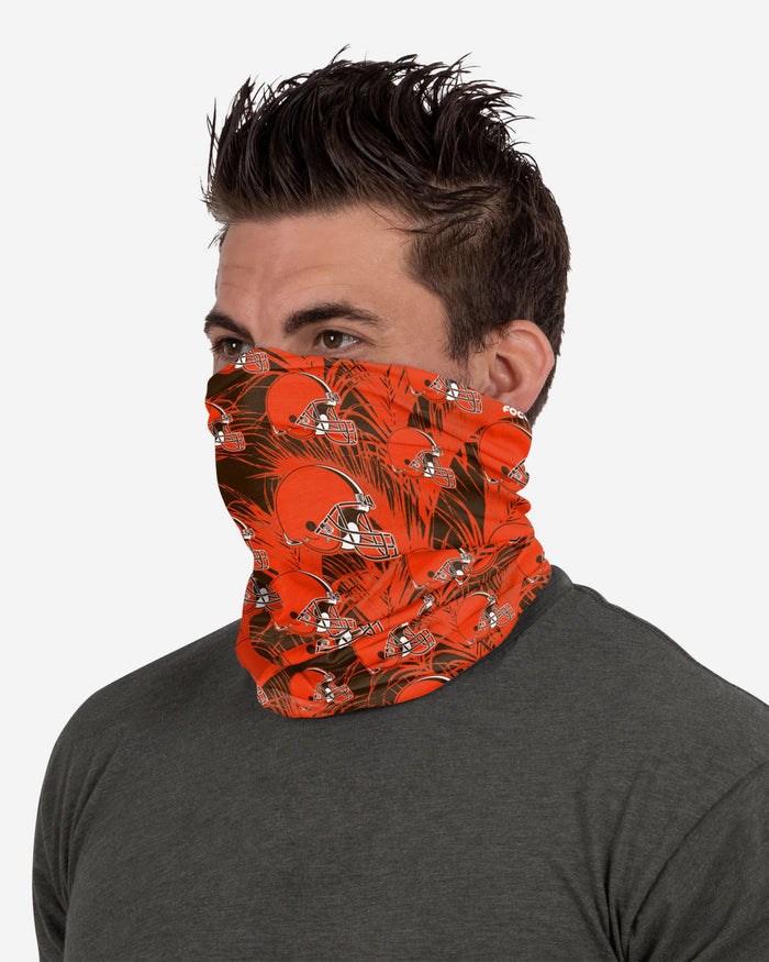 Cleveland Browns Floral UV Gaiter Scarf FOCO - FOCO.com