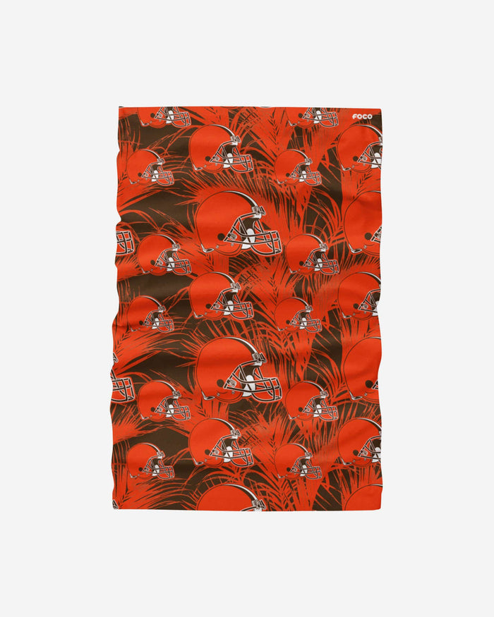 Cleveland Browns Floral UV Gaiter Scarf FOCO - FOCO.com