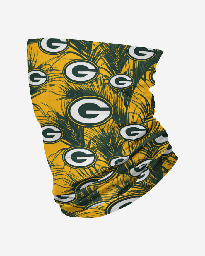 Green Bay Packers Floral UV Gaiter Scarf FOCO - FOCO.com