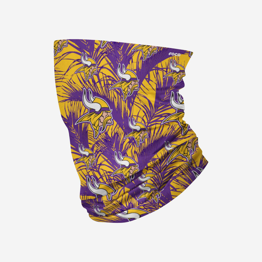 Minnesota Vikings Floral UV Gaiter Scarf FOCO - FOCO.com