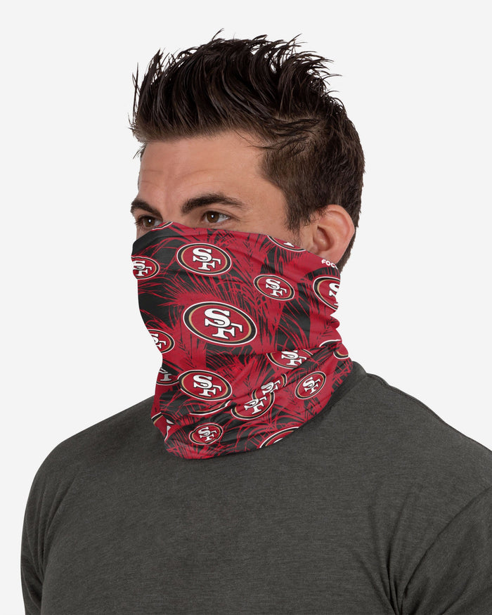 San Francisco 49ers Floral UV Gaiter Scarf FOCO - FOCO.com