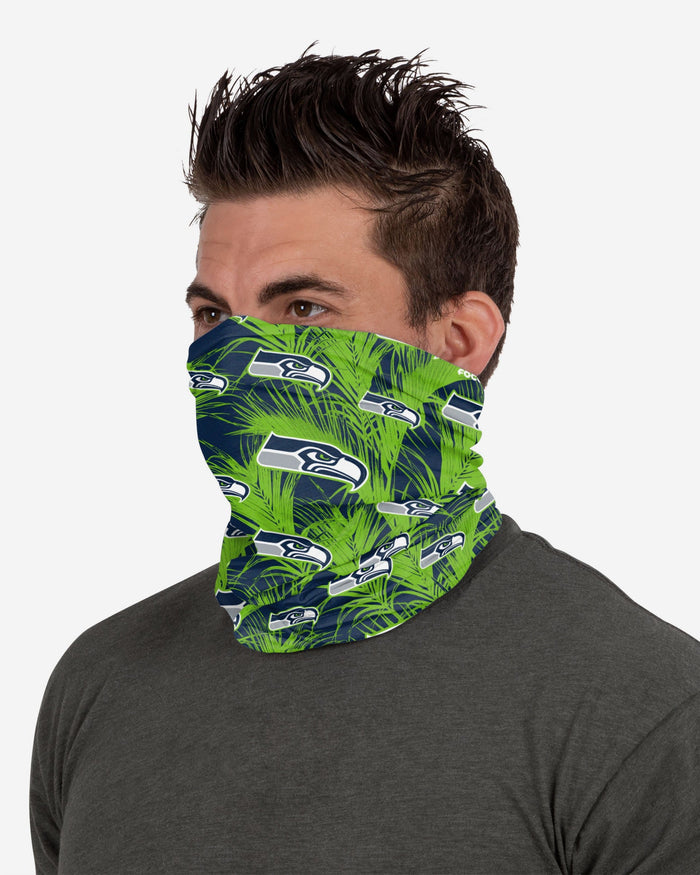 Seattle Seahawks Floral UV Gaiter Scarf FOCO - FOCO.com