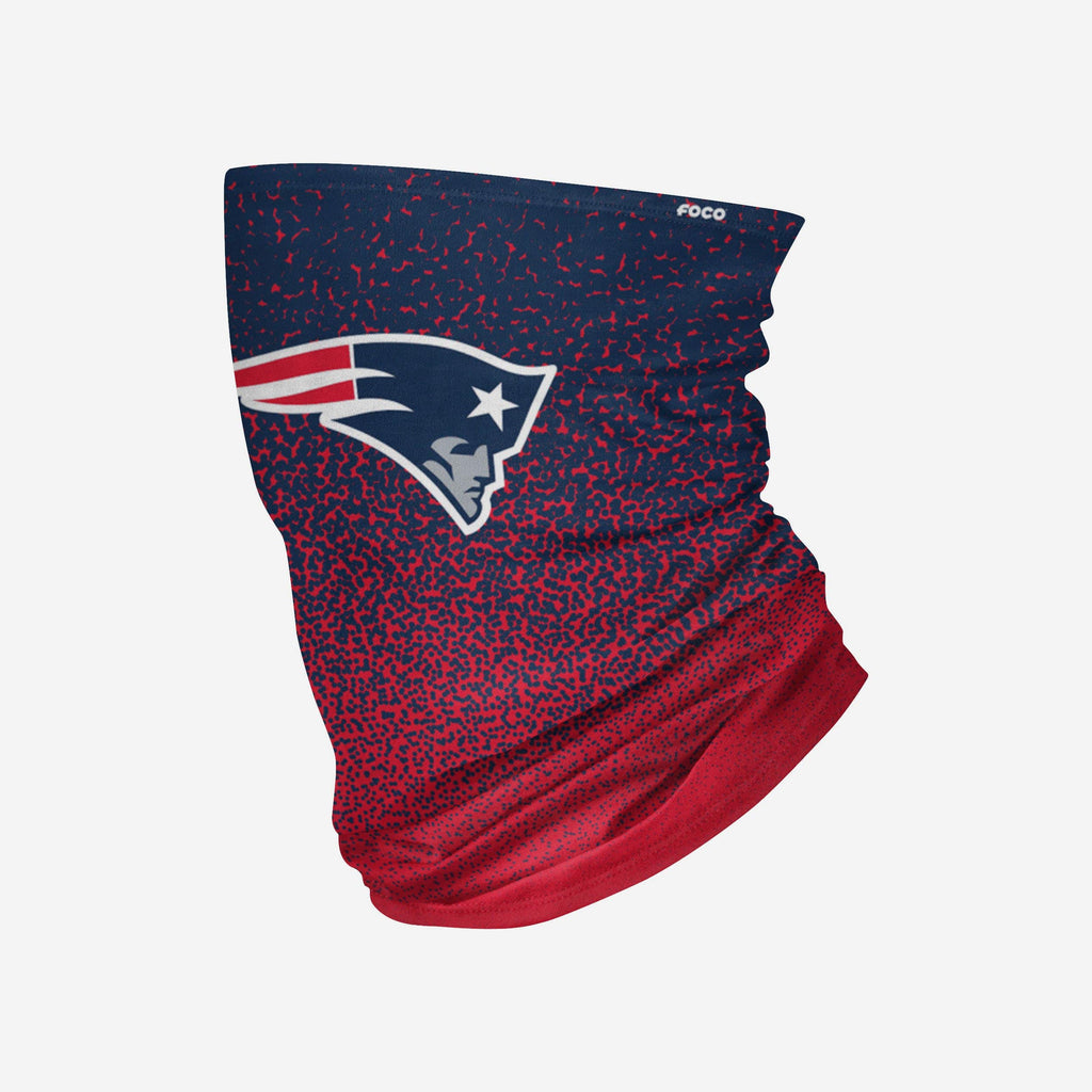 New England Patriots Gradient Fleece Gaiter Scarf FOCO - FOCO.com