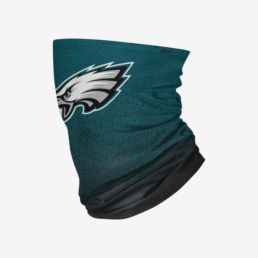 Philadelphia Eagles Gradient Fleece Gaiter Scarf FOCO - FOCO.com