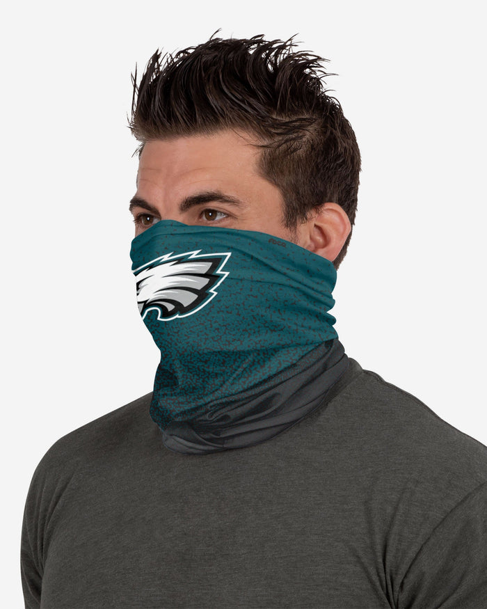 Philadelphia Eagles Gradient Fleece Gaiter Scarf FOCO - FOCO.com