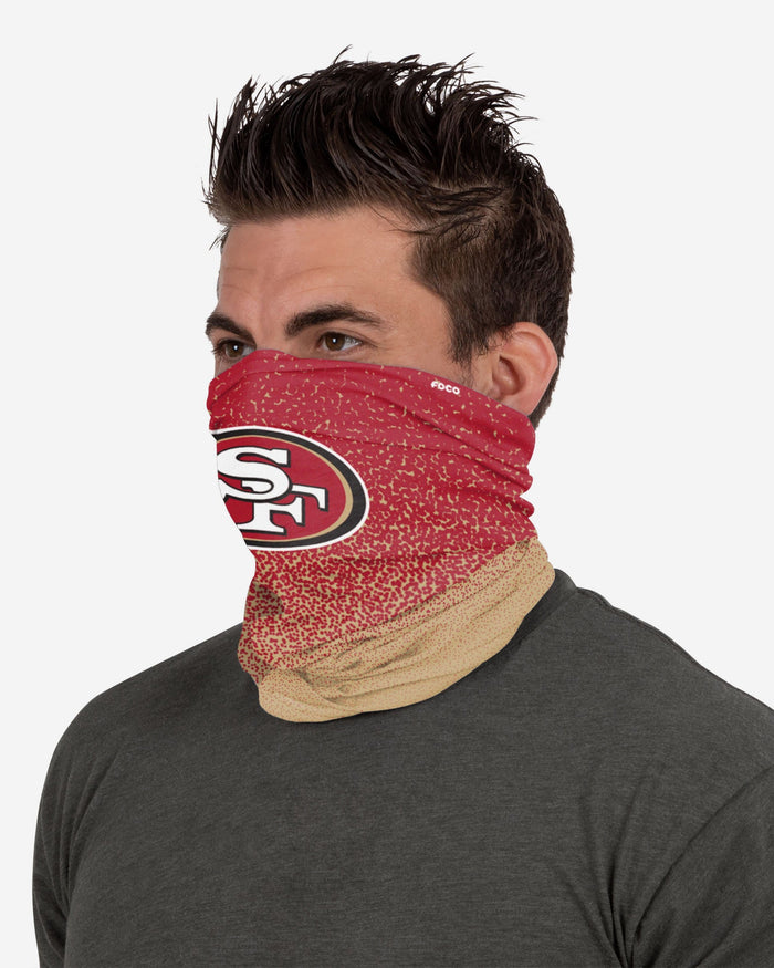 San Francisco 49ers Gradient Fleece Gaiter Scarf FOCO - FOCO.com