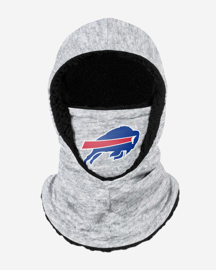 Buffalo Bills Heather Grey Big Logo Hooded Gaiter FOCO Adult - FOCO.com