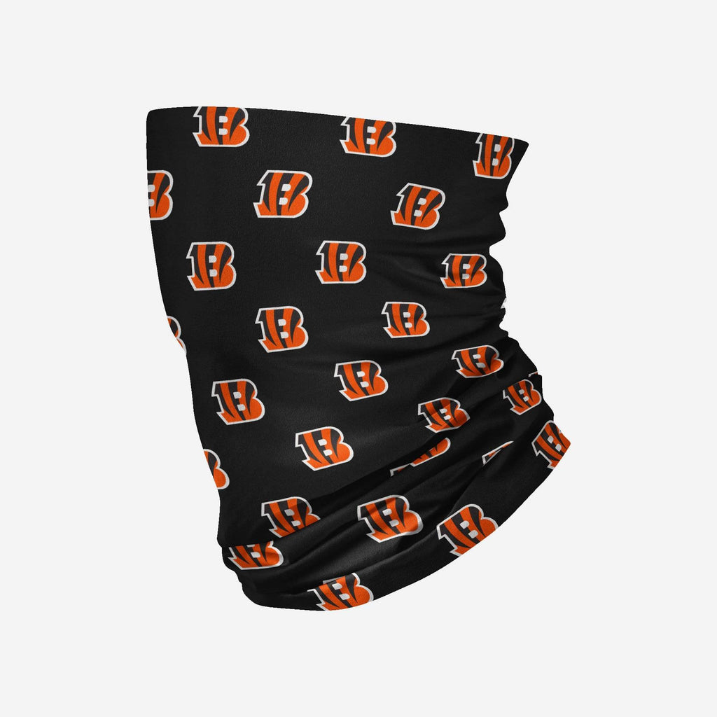 Cincinnati Bengals Mini Print Logo Gaiter Scarf FOCO - FOCO.com