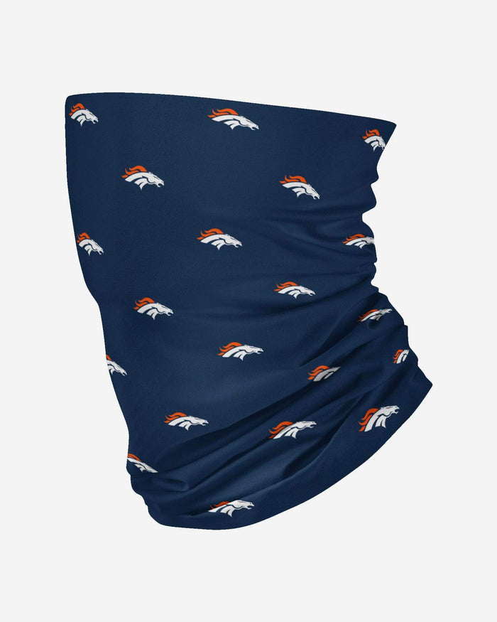 Denver Broncos Mini Print Logo Gaiter Scarf FOCO - FOCO.com