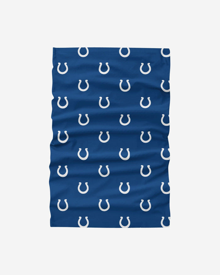 Indianapolis Colts Mini Print Logo Gaiter Scarf FOCO - FOCO.com