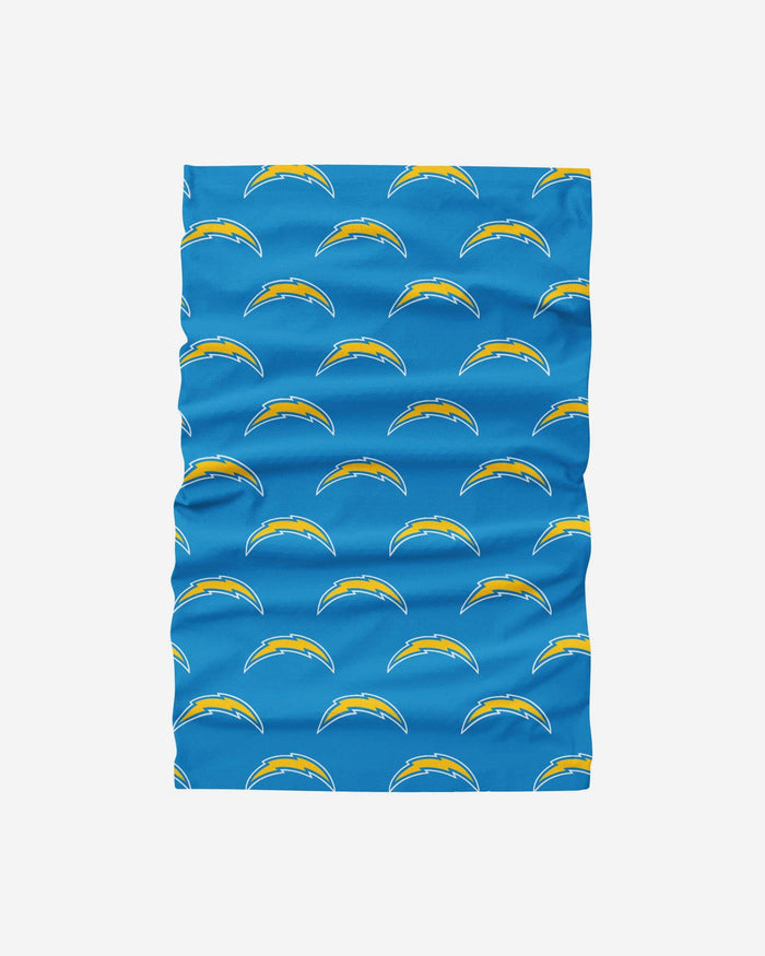 Los Angeles Chargers Mini Print Logo Gaiter Scarf FOCO - FOCO.com