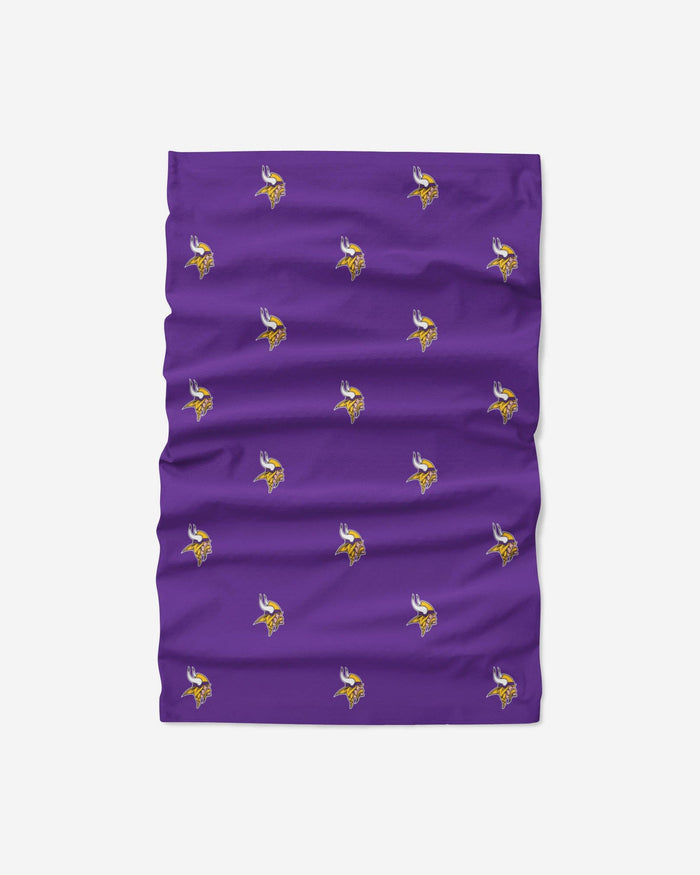 Minnesota Vikings Mini Print Logo Gaiter Scarf FOCO - FOCO.com