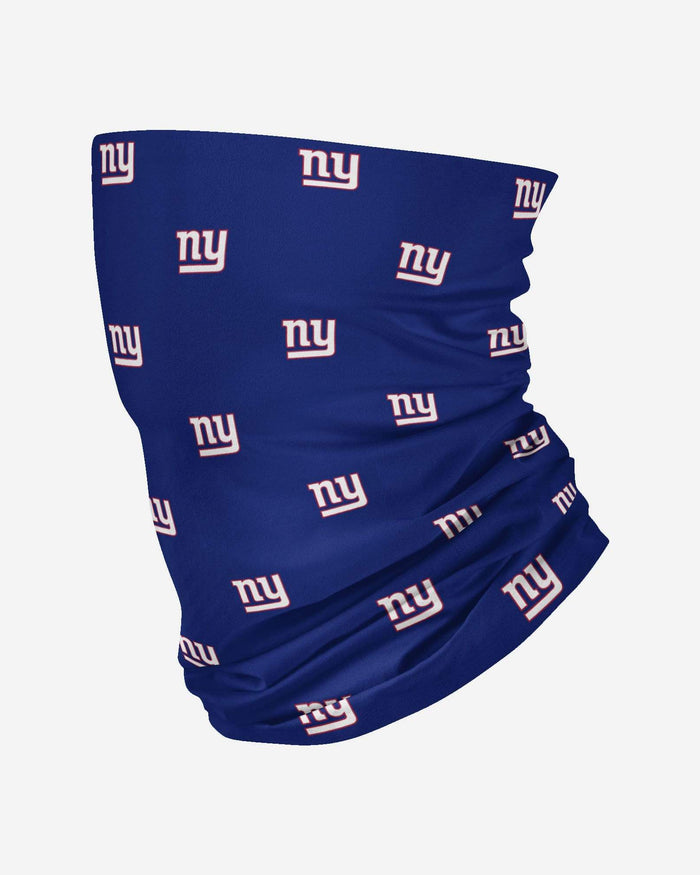 New York Giants Mini Print Logo Gaiter Scarf FOCO - FOCO.com