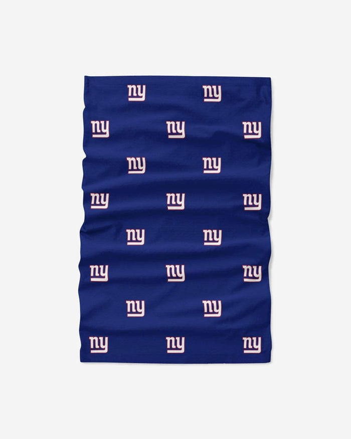 New York Giants Mini Print Logo Gaiter Scarf FOCO - FOCO.com