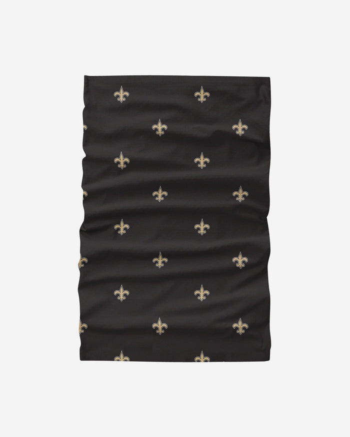 New Orleans Saints Mini Print Logo Gaiter Scarf FOCO - FOCO.com