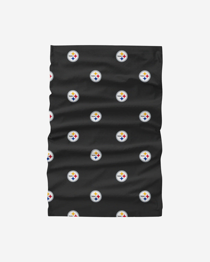 Pittsburgh Steelers Mini Print Logo Gaiter Scarf FOCO - FOCO.com