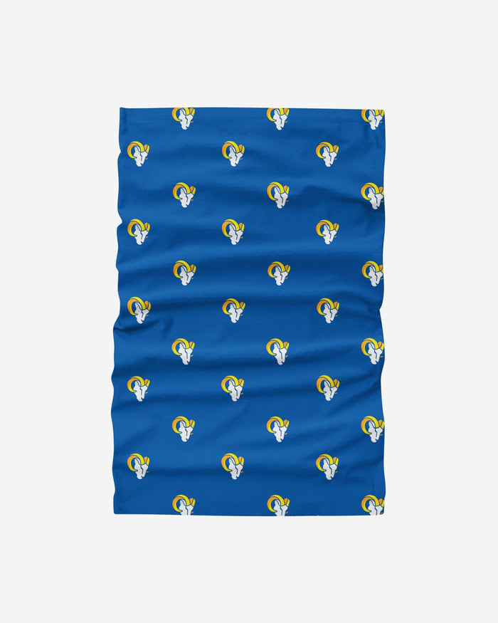 Los Angeles Rams Mini Print Logo Gaiter Scarf FOCO - FOCO.com