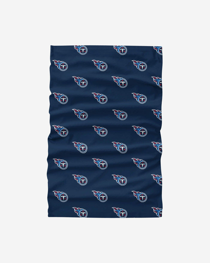 Tennessee Titans Mini Print Logo Gaiter Scarf FOCO - FOCO.com