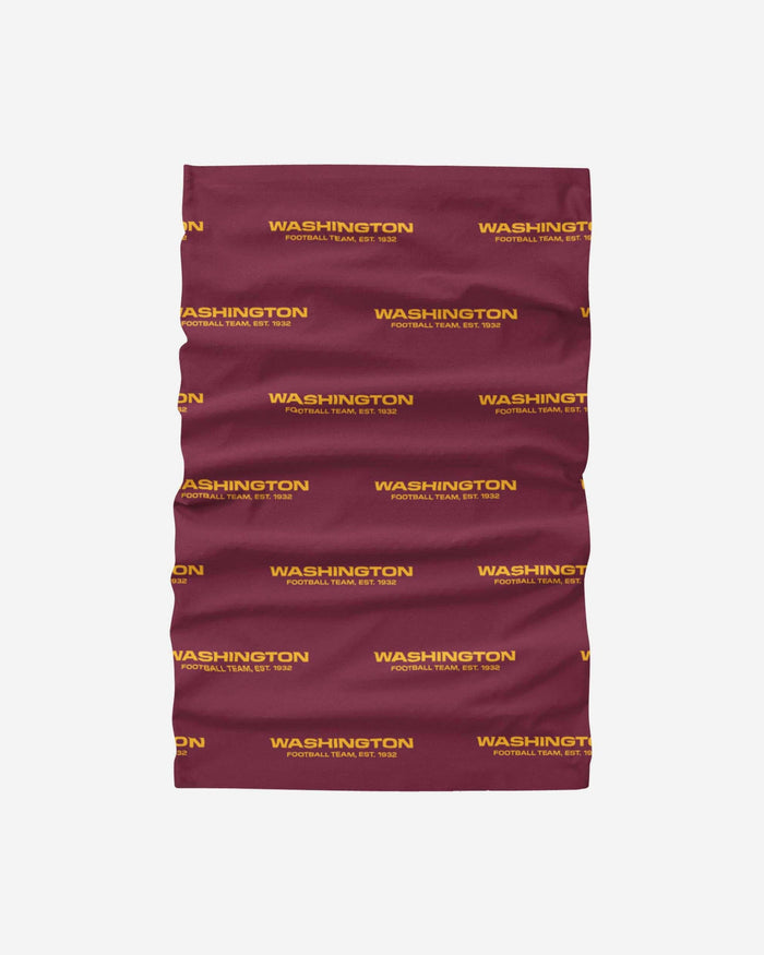 Washington Commanders Mini Print Logo Gaiter Scarf FOCO - FOCO.com
