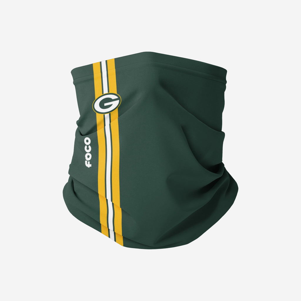 Green Bay Packers On-Field Sideline Gaiter Scarf FOCO - FOCO.com