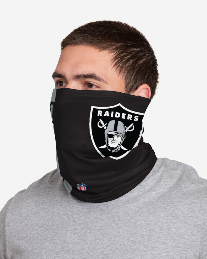 Henry Ruggs III Las Vegas Raiders On-Field Sideline Logo Gaiter Scarf FOCO - FOCO.com