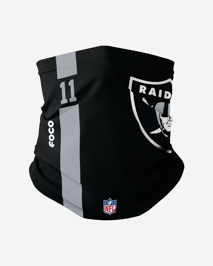 Henry Ruggs III Las Vegas Raiders On-Field Sideline Logo Gaiter Scarf FOCO - FOCO.com