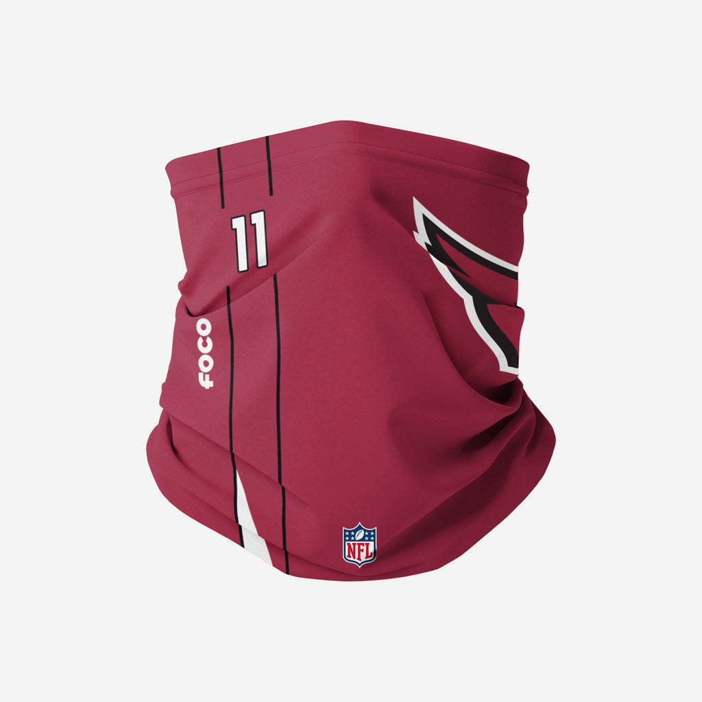 Larry Fitzgerald Arizona Cardinals On-Field Sideline Logo Gaiter Scarf FOCO - FOCO.com