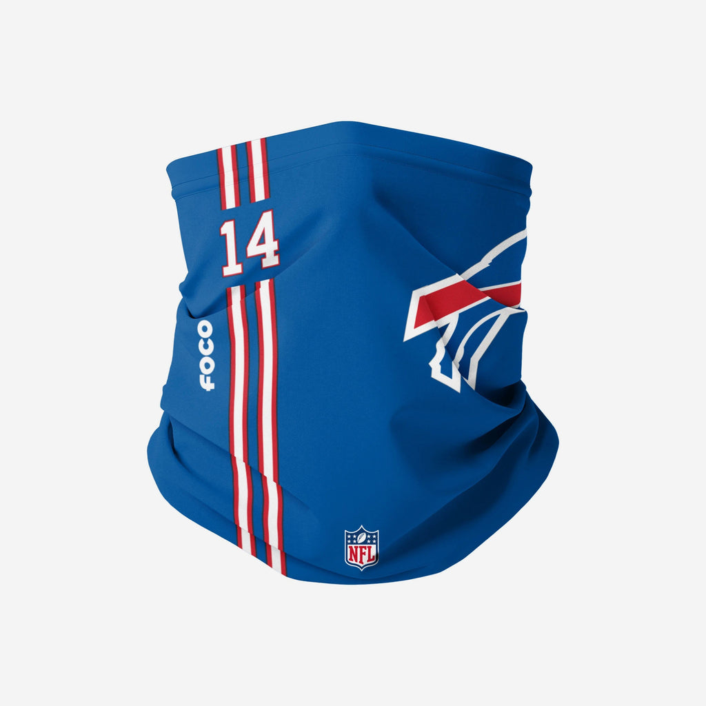 Stefon Diggs Buffalo Bills On-Field Sideline Logo Gaiter Scarf FOCO - FOCO.com