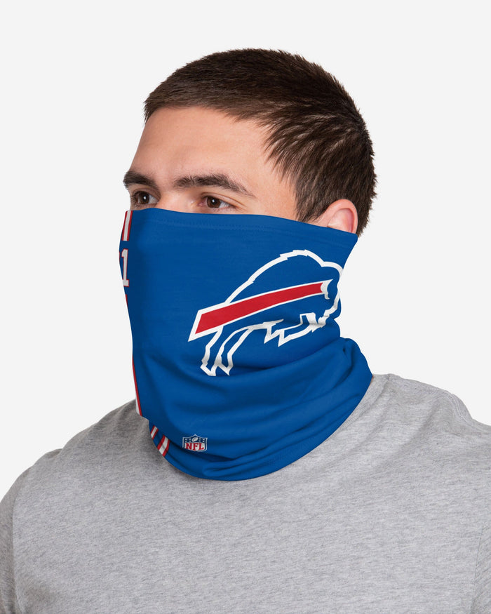 Jordan Poyer Buffalo Bills On-Field Sideline Logo Gaiter Scarf FOCO - FOCO.com