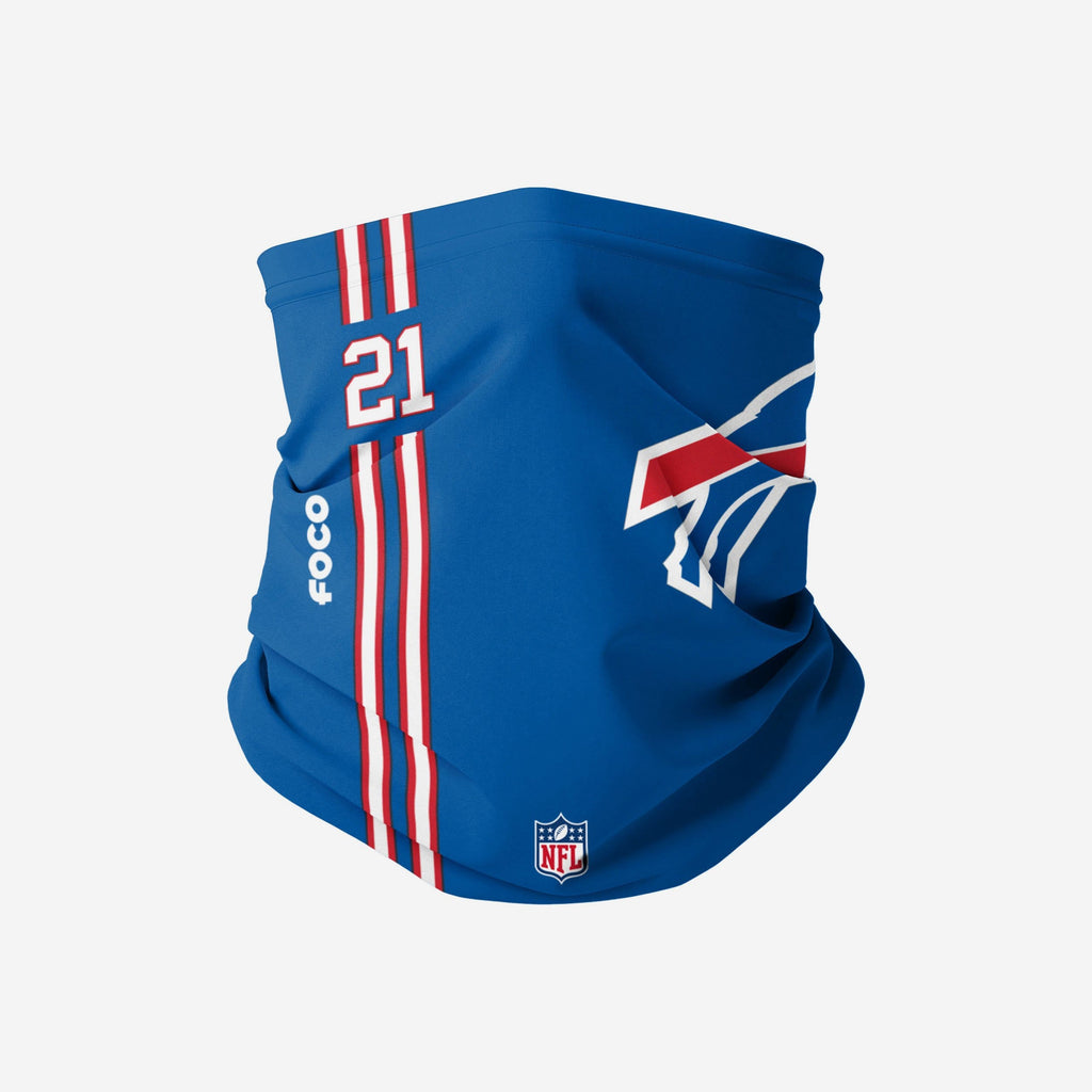 Jordan Poyer Buffalo Bills On-Field Sideline Logo Gaiter Scarf FOCO - FOCO.com