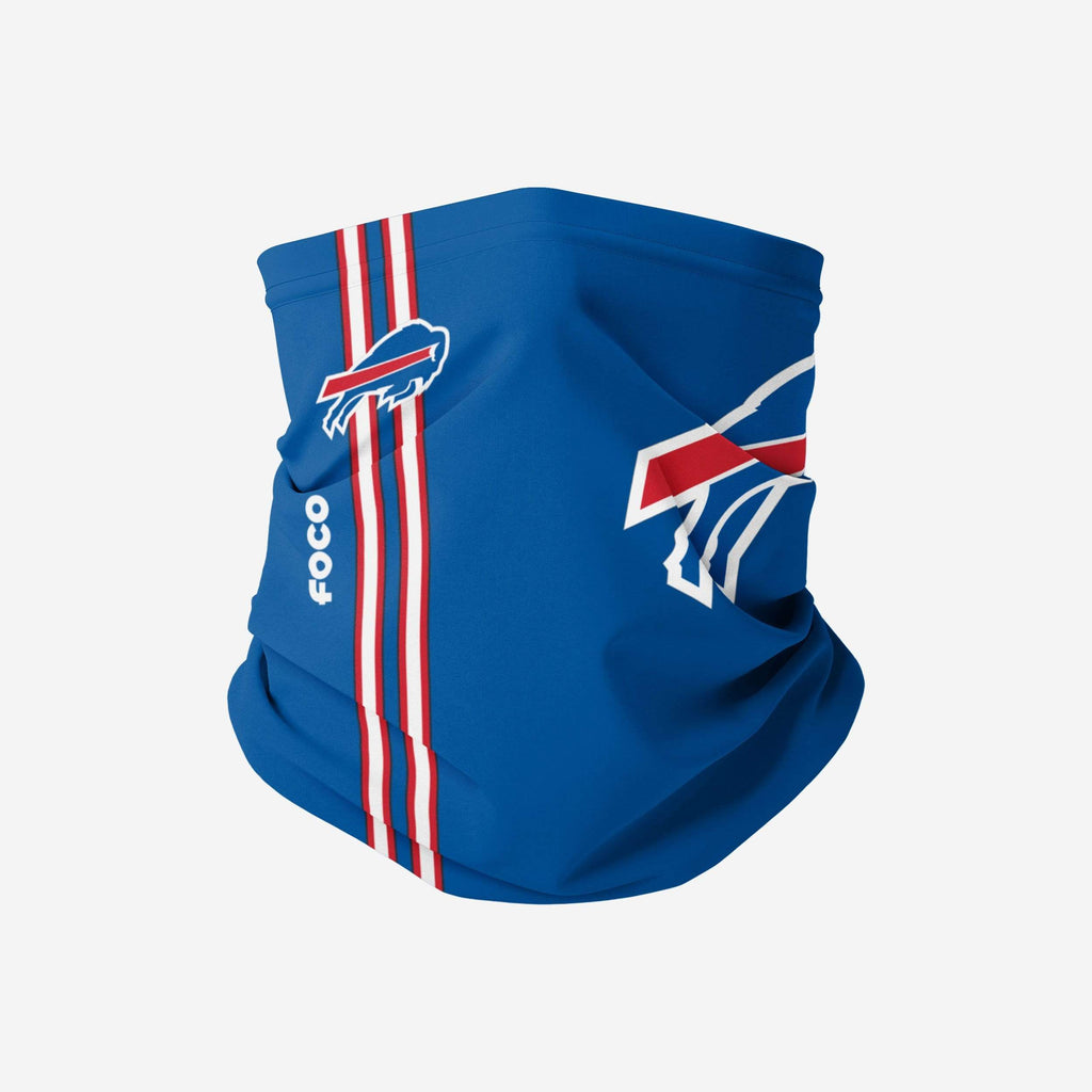 Buffalo Bills On-Field Sideline Logo Gaiter Scarf FOCO Adult - FOCO.com