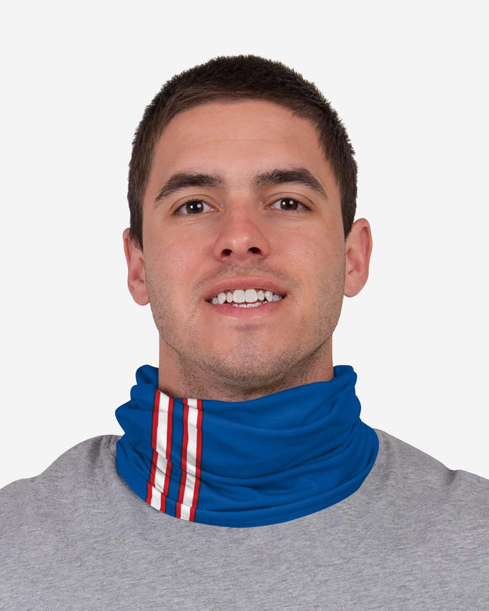 Buffalo Bills On-Field Sideline Logo Gaiter Scarf FOCO - FOCO.com