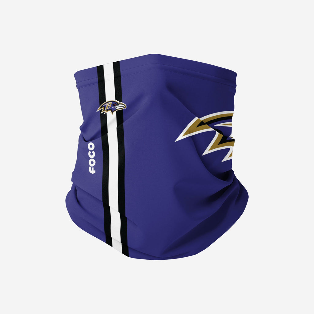 Baltimore Ravens On-Field Sideline Logo Gaiter Scarf FOCO - FOCO.com