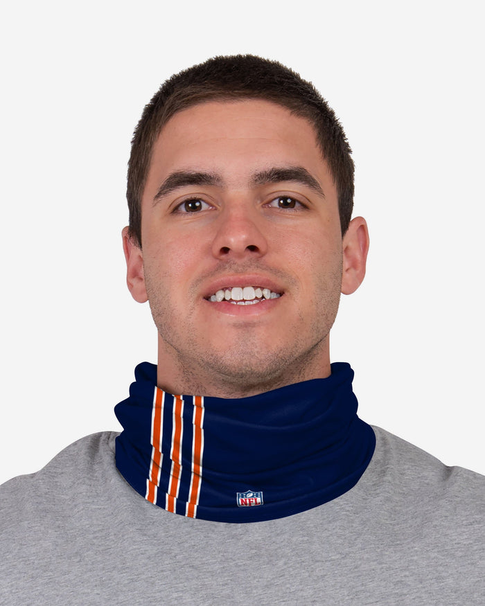 Pat O'Donnell Chicago Bears On-Field Sideline Logo Gaiter Scarf FOCO - FOCO.com