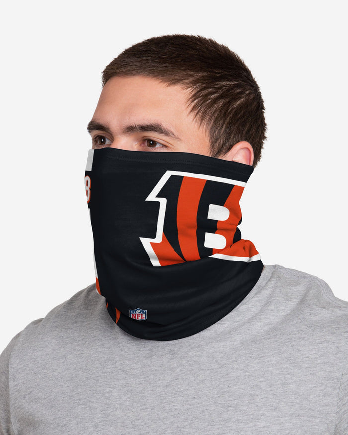 AJ Green Cincinnati Bengals On-Field Sideline Logo Gaiter Scarf FOCO - FOCO.com