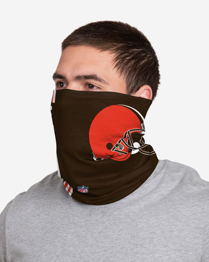 Baker Mayfield Cleveland Browns On-Field Sideline Logo Gaiter Scarf FOCO - FOCO.com