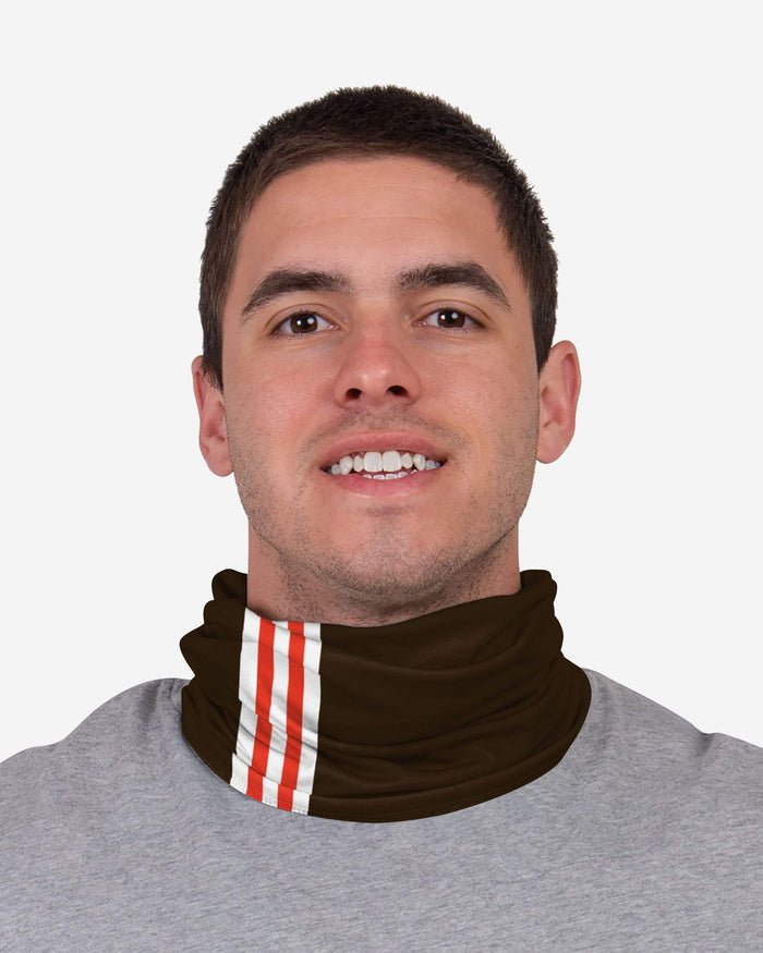 Cleveland Browns On-Field Sideline Gaiter Scarf FOCO - FOCO.com
