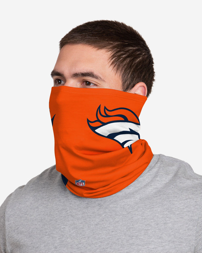 Courtland Sutton Denver Broncos On-Field Sideline Logo Gaiter Scarf FOCO - FOCO.com