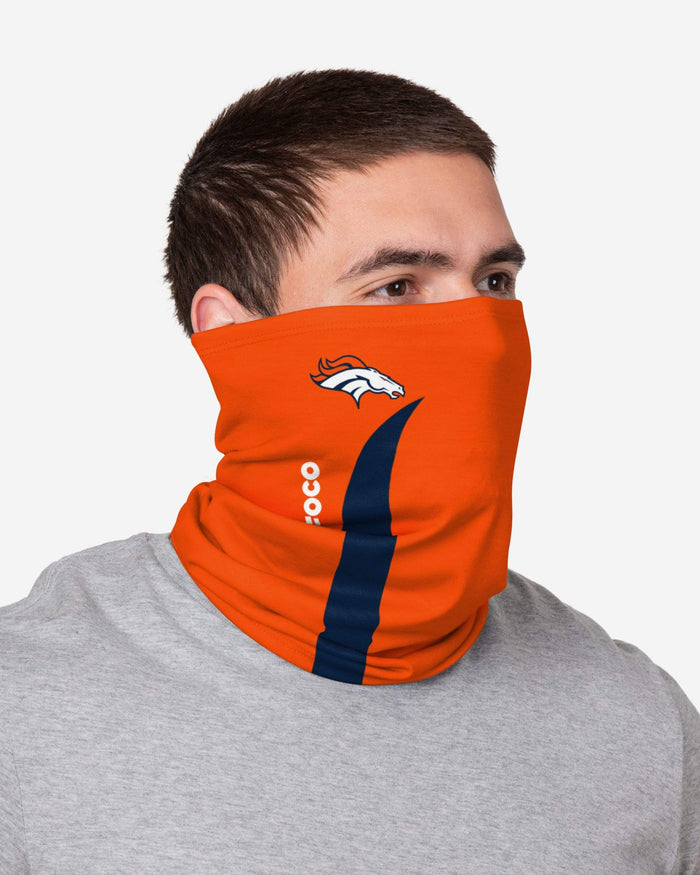 Denver Broncos On-Field Sideline Logo Gaiter Scarf FOCO - FOCO.com