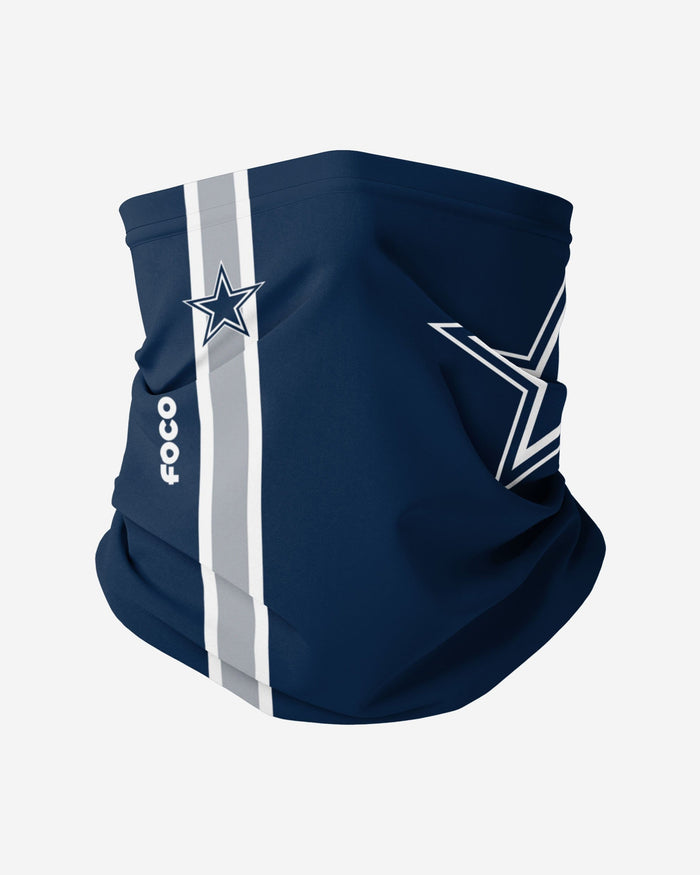 Dallas Cowboys On-Field Sideline Logo Gaiter Scarf FOCO Adult - FOCO.com