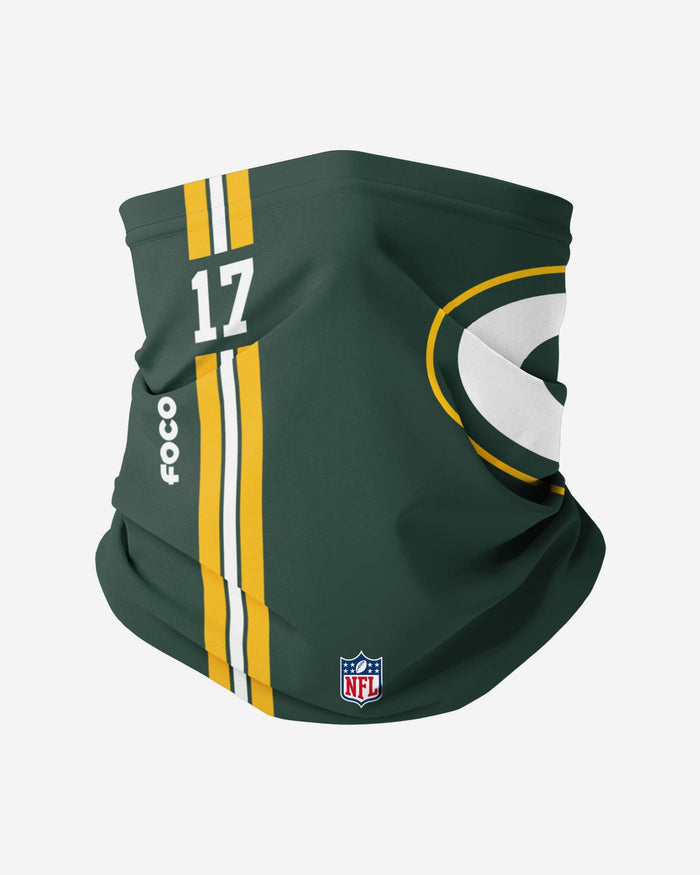 Davante Adams Green Bay Packers On-Field Sideline Logo Gaiter Scarf FOCO - FOCO.com