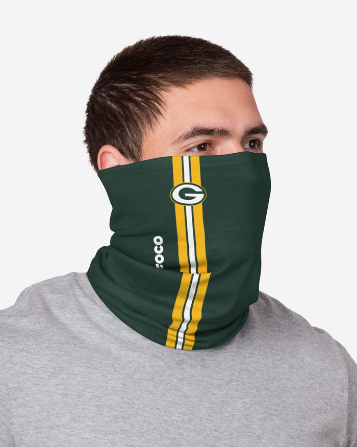 Green Bay Packers On-Field Sideline Logo Gaiter Scarf FOCO - FOCO.com