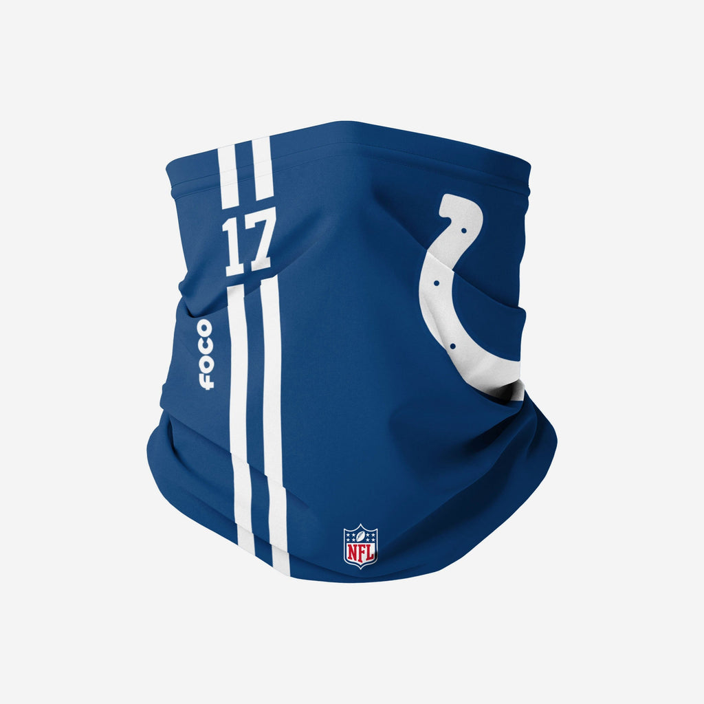 Philip Rivers Indianapolis Colts On-Field Sideline Logo Gaiter Scarf FOCO - FOCO.com