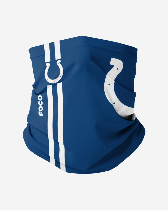 Indianapolis Colts On-Field Sideline Logo Gaiter Scarf FOCO Adult - FOCO.com