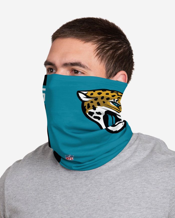 Gardner Minshew Jacksonville Jaguars On-Field Sideline Logo Gaiter Scarf FOCO - FOCO.com