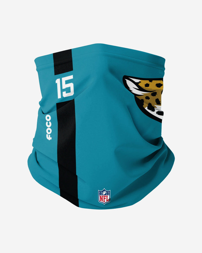 Gardner Minshew Jacksonville Jaguars On-Field Sideline Logo Gaiter Scarf FOCO - FOCO.com